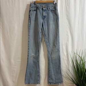 Vtg Abercrombie & Fitch womens High Rise Vintage Flare Jeans